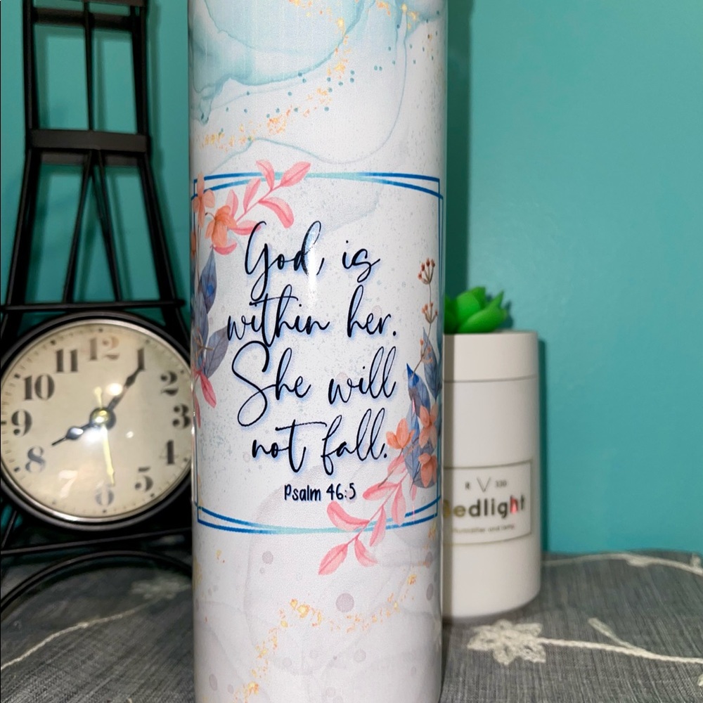 She will not fail sublimation tumbler